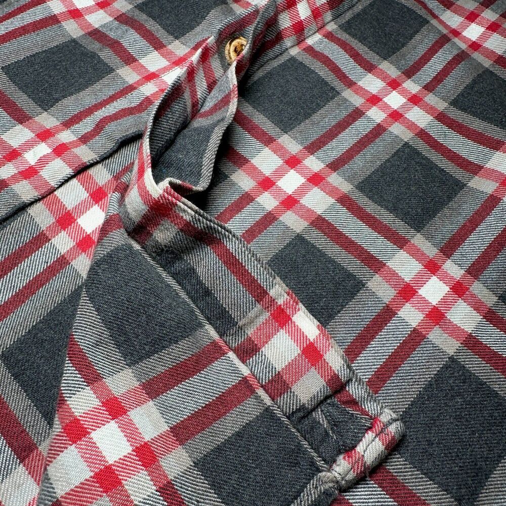 Levi's Made & Crafted Plaid Shirt Concealed Plackets EU Sz 3 US Medium / Large - Picture 11 of 12